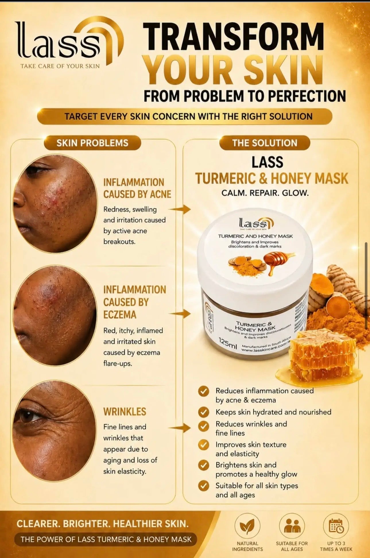 HONEY & TURMERIC MASK