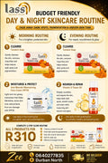 Lass Day and Night Skincare Routine R310